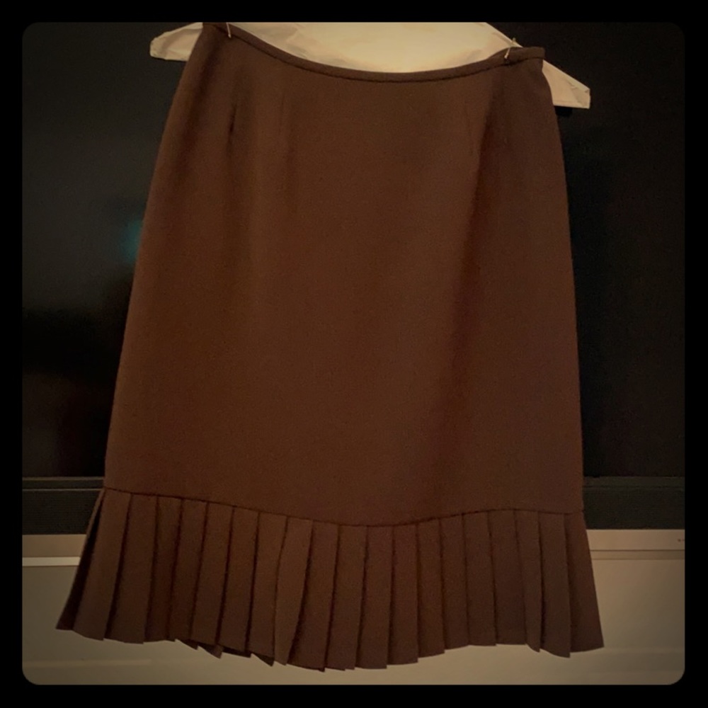 Kasper Petite Brown Skirt